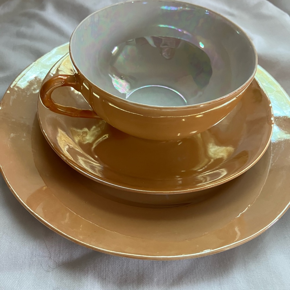 Vintage Lusterware Tea Set - Picture 2 of 11
